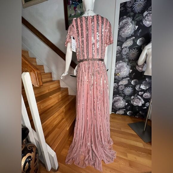 Mac Duggal 5444 Rose Pink/ Size 16 - Picture 7 of 8